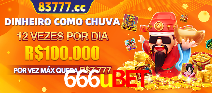 Banner do programa de recompensas Recomende para amigos do 666ubet, detalhando os bônus por convidar amigos, com prêmios que chegam a R$288.888.