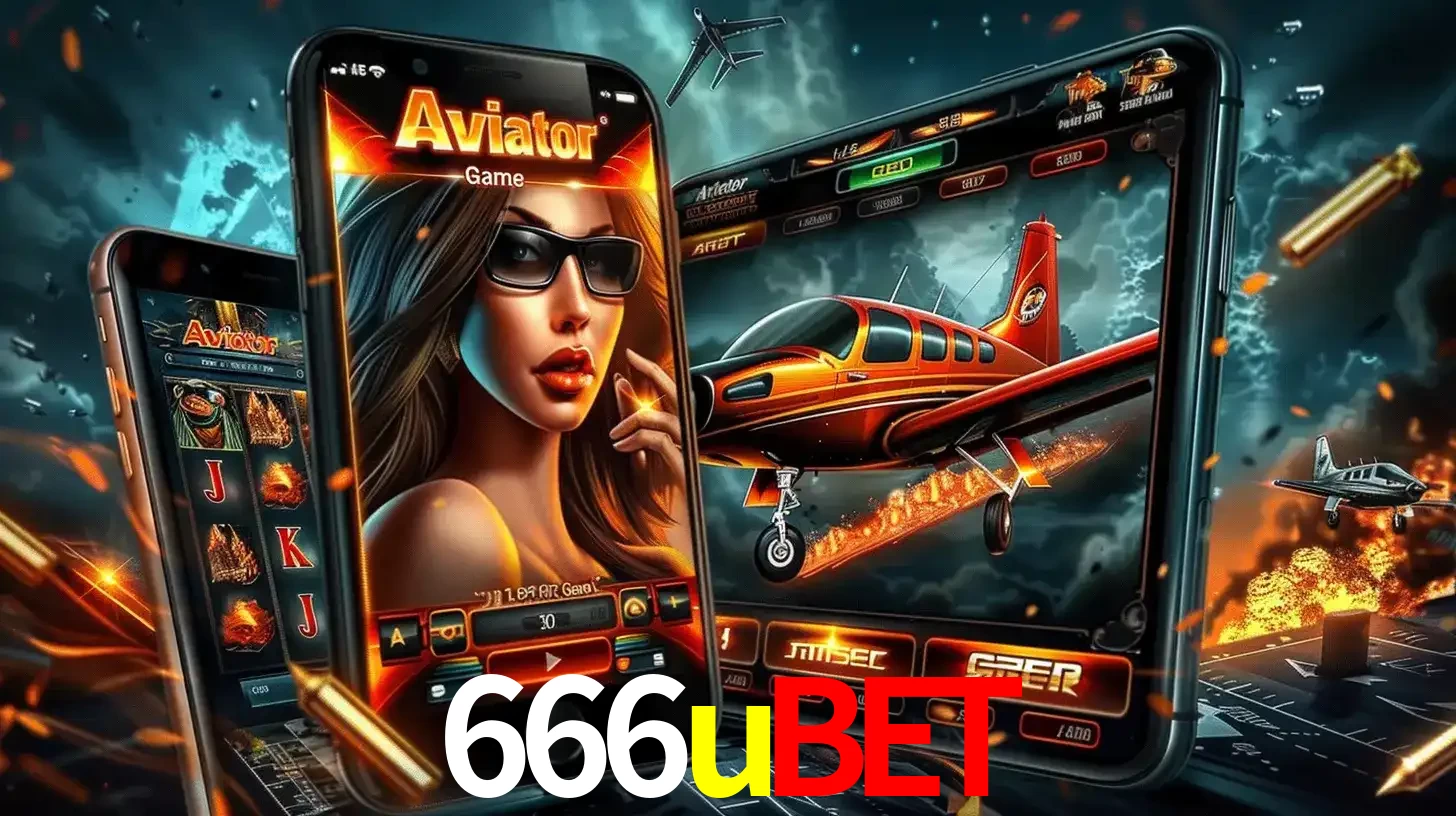O popular jogo de apostas Aviator exibido em vários celulares e tablets, mostrando a interface emocionante e a ação de voo disponíveis para jogar agora no 666ubet.