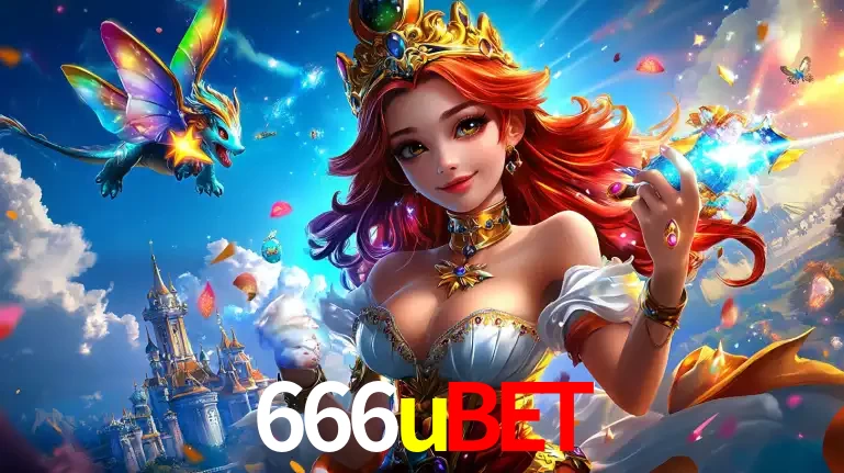 A princesa de um reino de fantasia mágico, com seu pequeno dragão, apresentando um mundo de prêmios encantados nos jogos de caça-níqueis do cassino 666ubet.
